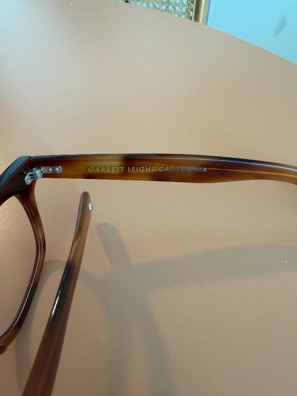Moscot Blonde Cat Eye Glasses - Picture 3 of 3
